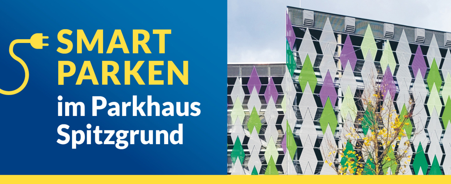Slider Parkhaus Spitzgrund - SMART PARKEN